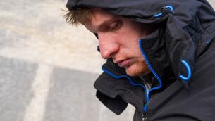 <p>Colm Dineen arriving to Macroom Court. Pic by Noel Sweeney</p>