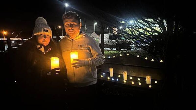 Hundreds gather at vigil for Edenderry house fire attack victims