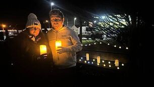 Hundreds gather at vigil for Edenderry house fire attack victims Hundreds gather at vigil for Edenderry house fire attack victims