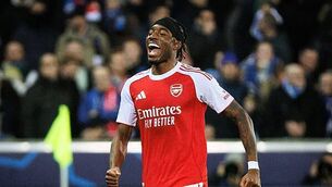 Noni Madueke scores twice as Arsenal march on by easing past Club Brugge Noni Madueke scores twice as Arsenal march on by easing past Club Brugge