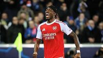 Noni Madueke scores twice as Arsenal march on by easing past Club Brugge Noni Madueke scores twice as Arsenal march on by easing past Club Brugge