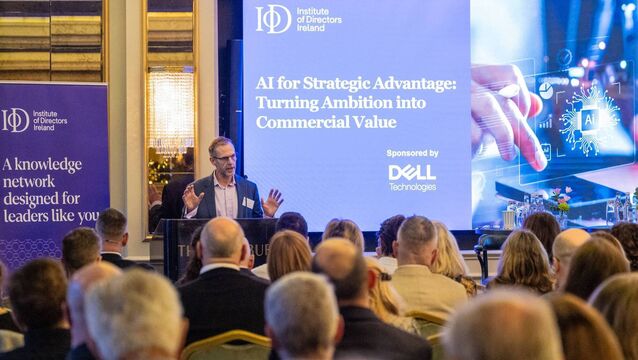 <p>Mark Hopkins, general manager, Dell Technologies Ireland says 76% of Irish organisations are now placing AI at the heart of their business strategy according to Dell research. Photograph: Orla Murray/Coalesce</p>