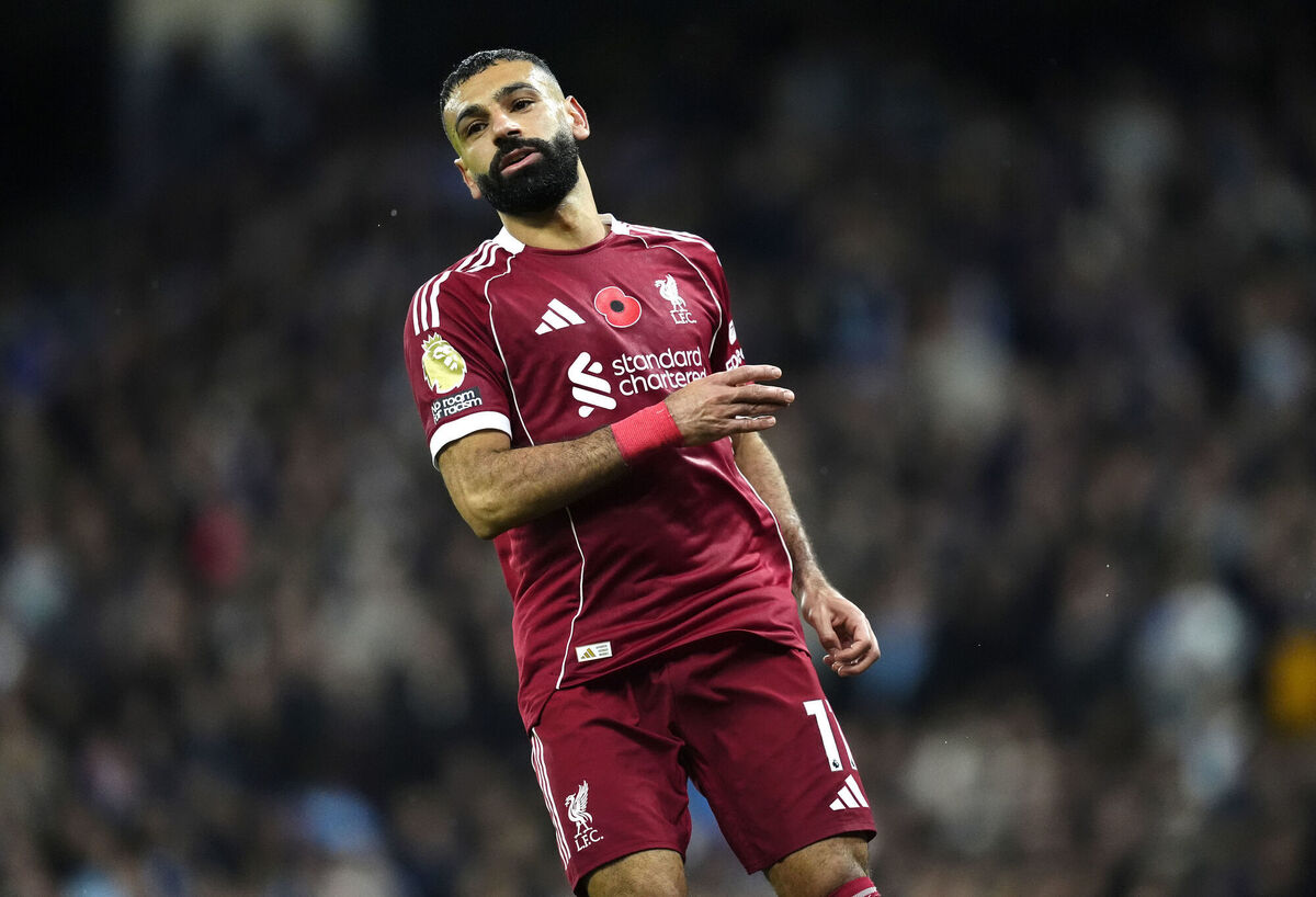  Liverpool's Mohamed Salah was dropped from Liverpool’s Champions League squad travelling to Milan following his explosive comments about his relationship with head coach Arne Slot, his treatment by the club and his future. Picture: Nick Potts/PA Wire