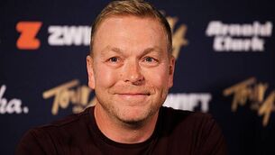 Worst crash I’ve ever had – Sir Chris Hoy breaks leg in mountain bike accident Worst crash I’ve ever had – Sir Chris Hoy breaks leg in mountain bike accident