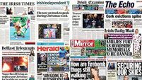 What the papers say: Friday's front pages