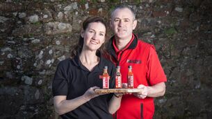 <p>Ken and his wife Martina met on their travels and have two boys.</p> <p>Ken and his wife Martina met on their travels and have two boys.</p>