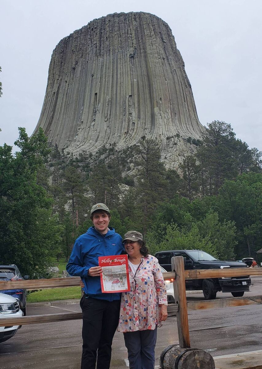 Thomas Buckley and Jane Molofsky in Wyoming. Thomas Buckley and Jane Molofsky in Wyoming.