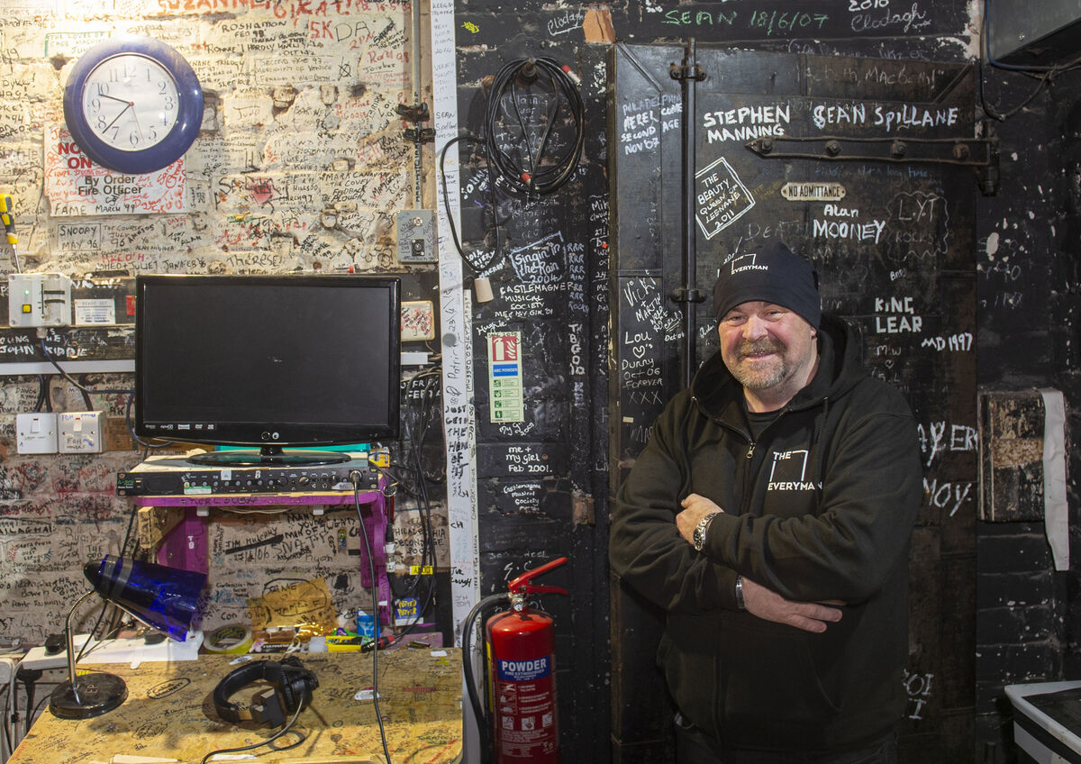 Seanie Spillane at the Everyman. Picture Dan Linehan