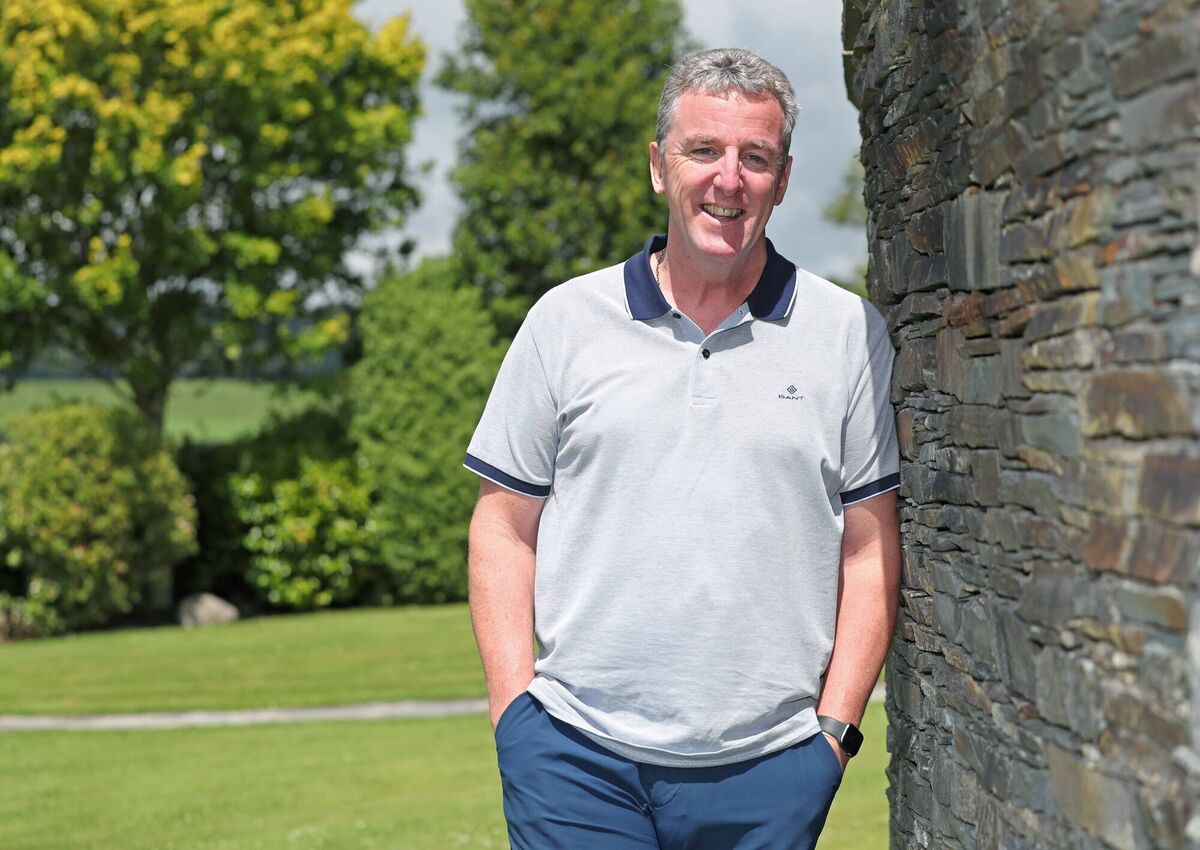 Barry Coffey, former Cork senior footballer, at his home in Ovens. Picture: Jim Coughlan