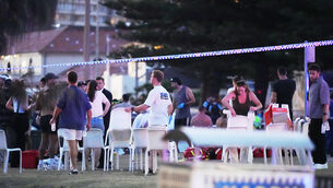 <p>New South Wales Police warned the public on Sunday that two people with guns had reportedly opened fire on people at Bondi Beach.</p> <p>New South Wales Police warned the public on Sunday that two people with guns had reportedly opened fire on people at Bondi Beach.</p>