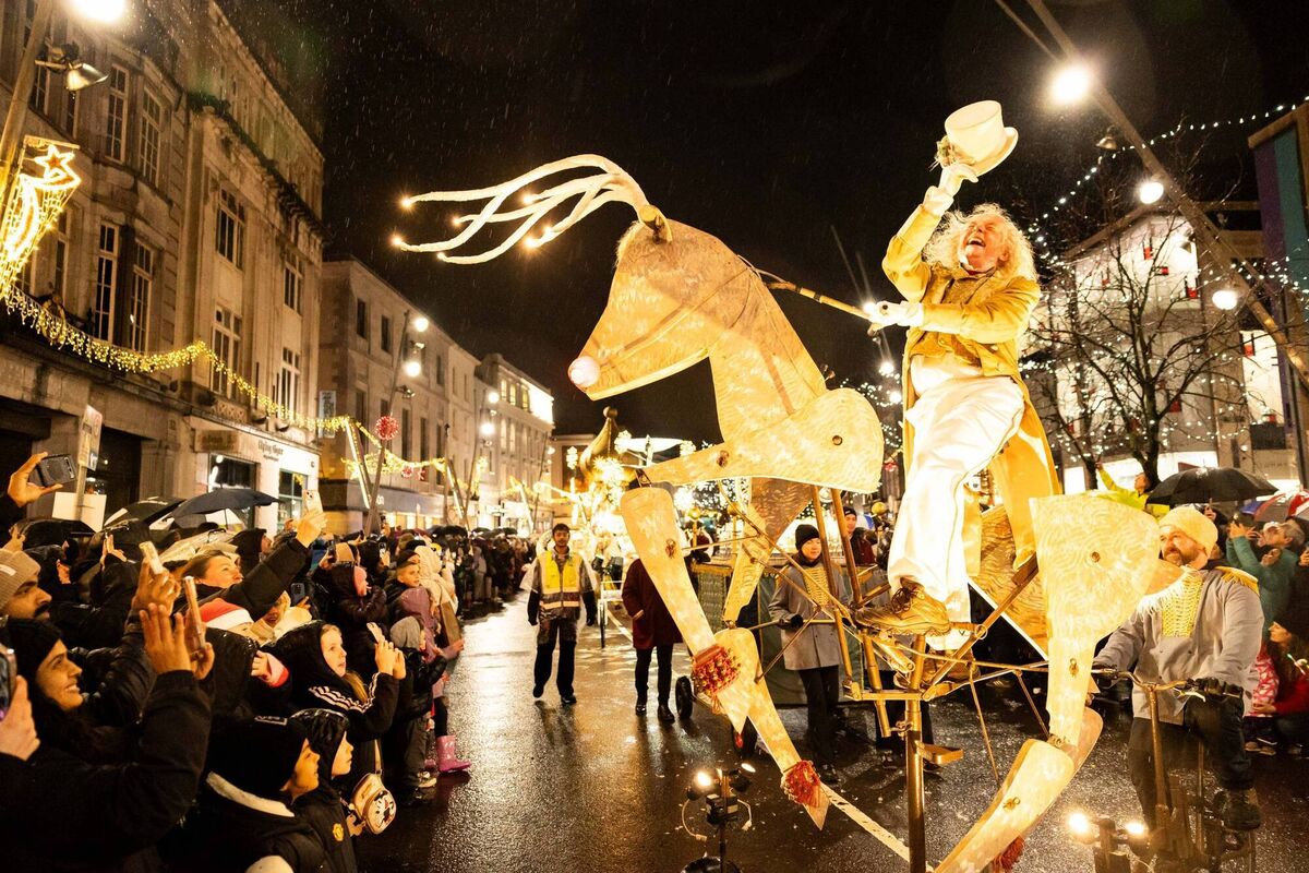 The Corkmas Parade marking the start of Cork’s festive season. Picture: Darragh Kane The Corkmas Parade marking the start of Cork’s festive season. Picture: Darragh Kane