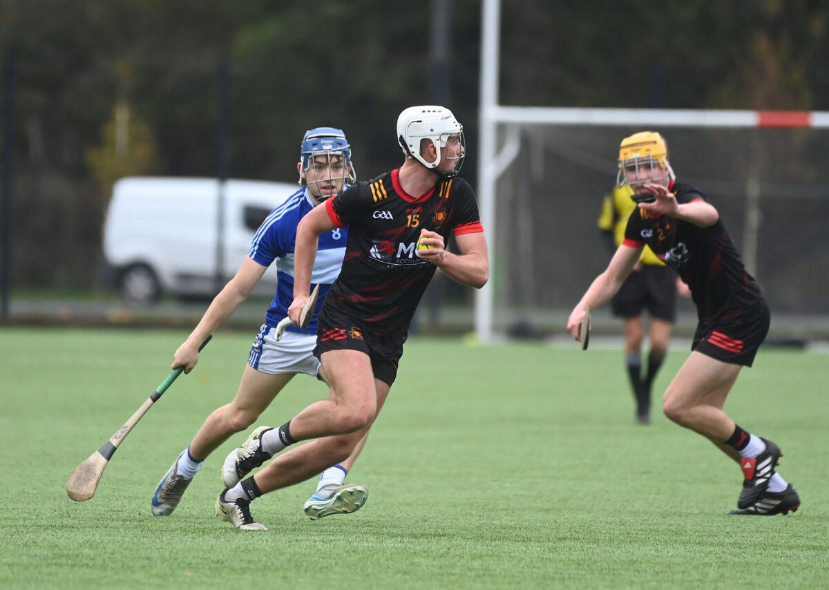 Cian Lawton, CBC, in action against Gaelcholaiste Mhuire AG in the Dr Harty Cup. Picture Larry Cummins