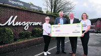Hugg gets €33k boost as Musgrave ‘gives back’