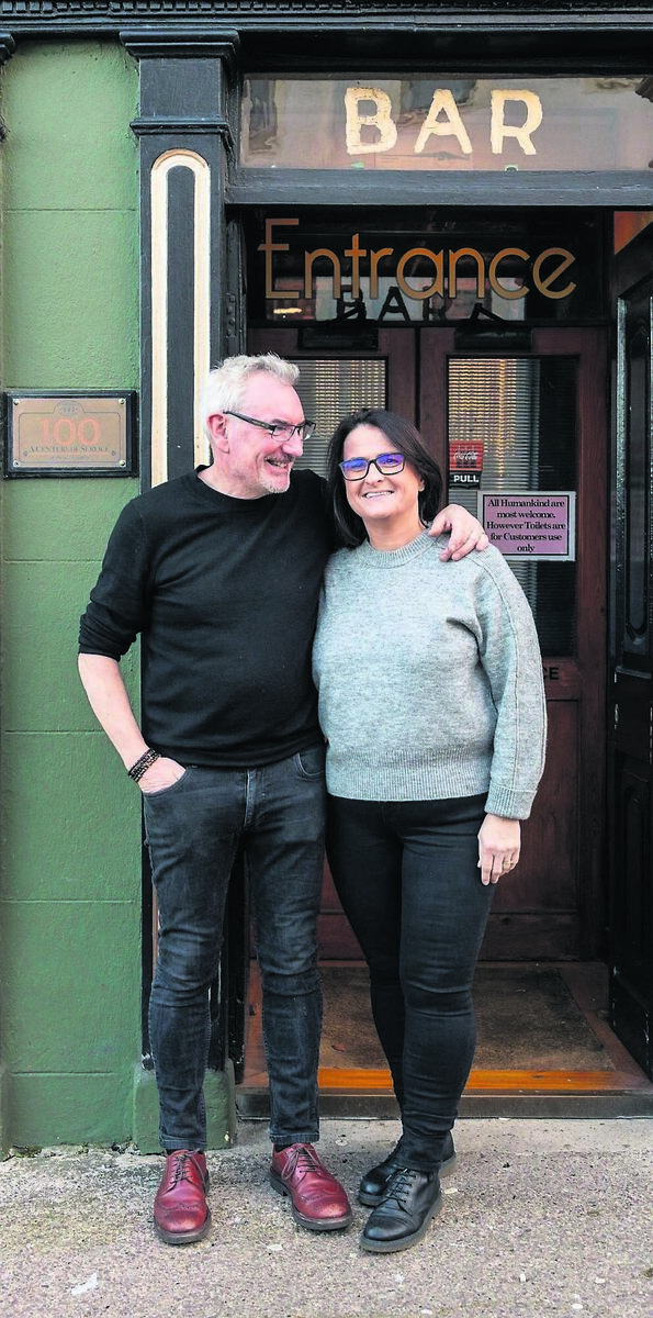 Denis and Joy Murphy outside Albert Lynch’s, in Mallow. Picture: Noel Sweeney
Denis and Joy Murphy outside Albert Lynch’s, in Mallow. Picture: Noel Sweeney