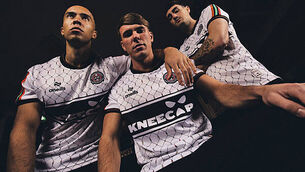 Bohemians launch new jersey in partnership with Kneecap Bohemians launch new jersey in partnership with Kneecap
