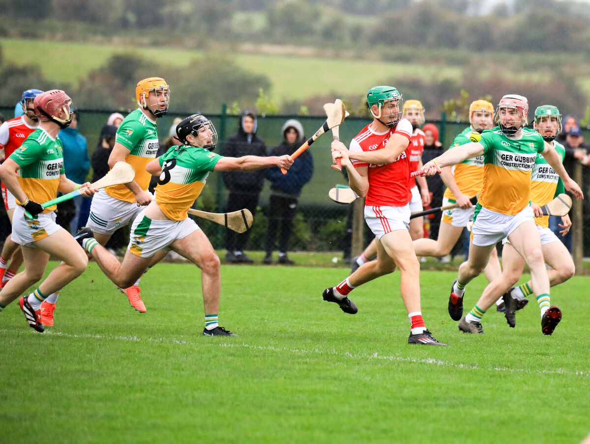 Watergrasshill's Liam Foley fires a point against Bride Rovers last season. Picture: David Creedon Watergrasshill's Liam Foley fires a point against Bride Rovers last season. Picture: David Creedon