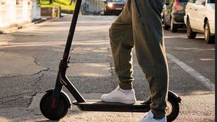 <p>E-scooters have been banned from footpaths since May 2024. File image</p>