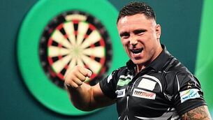 Gerwyn Price welcomes crowd support in first-round win at World Championship Gerwyn Price welcomes crowd support in first-round win at World Championship