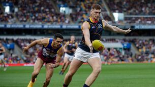 <p>Mark Keane in action for Adelaide Crows. Picture: Russell Freeman/AFL Photos</p>