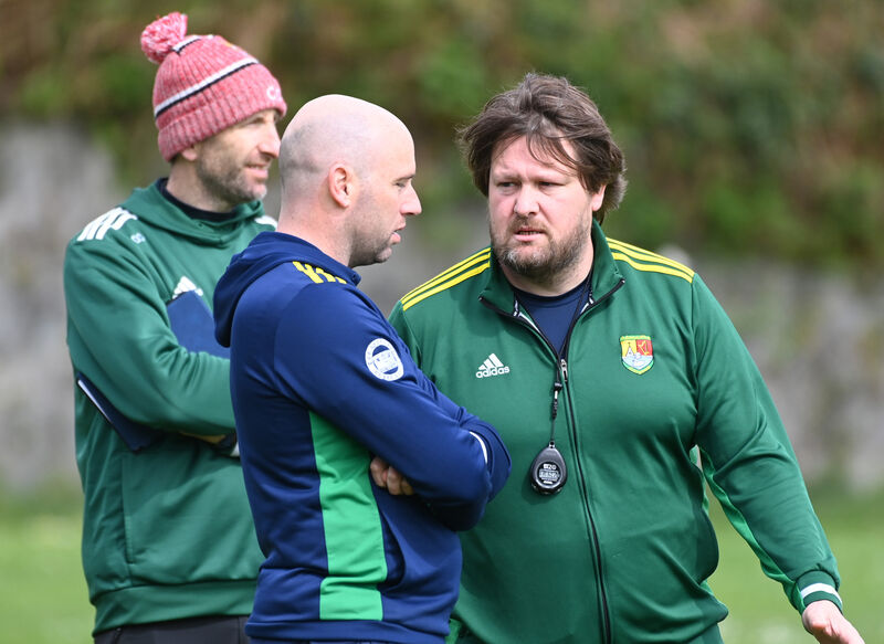 New Carbery Rangers manager Robbie Ahern on the right. Picture: Eddie O'Hare New Carbery Rangers manager Robbie Ahern on the right. Picture: Eddie O'Hare