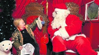 Santa makes a special visit to meet the kids at Cork Foyer