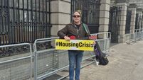 Cork singer brings protest on housing crisis home to Government
