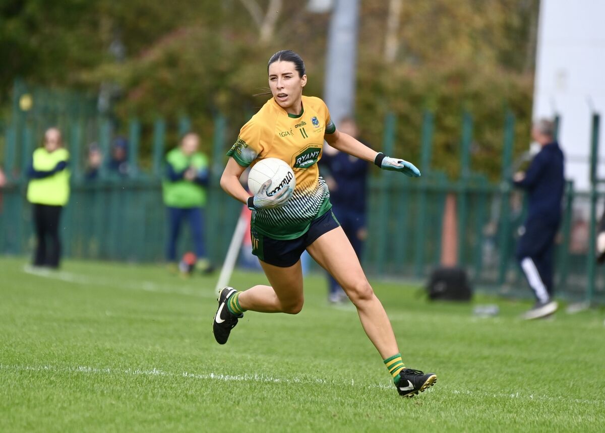 Niamh McAllen in action for Glanmire. Picture: Larry Cummins