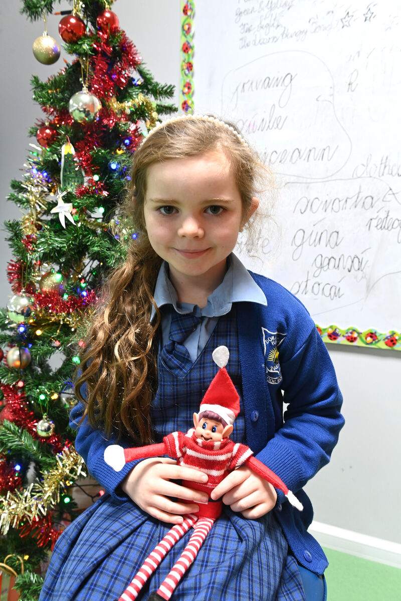 Alannah Downey (7) of Scoil Niocláis. Picture: Larry Cummins
