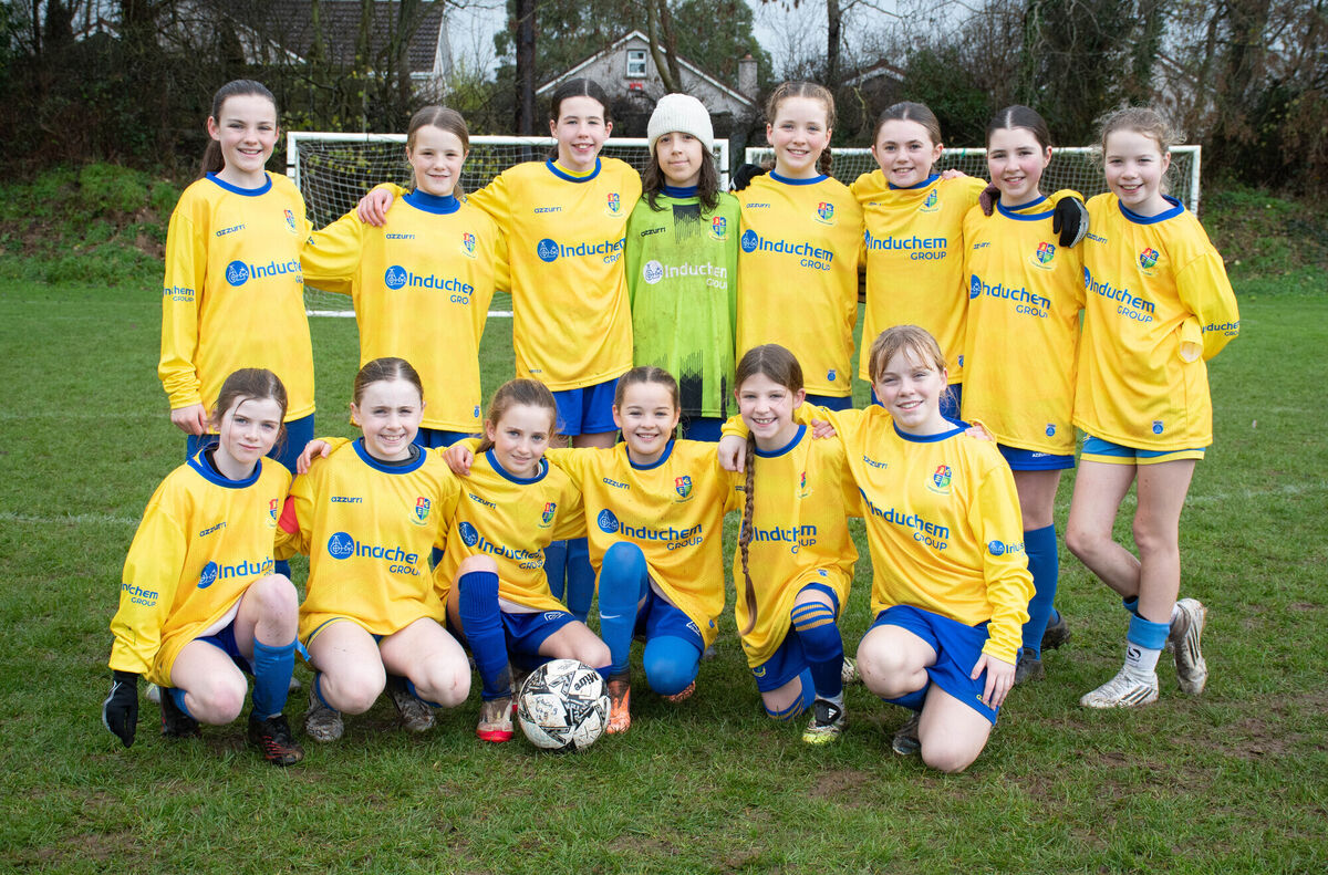 Carrigaline who played against Riverstown in the U12 National Cup in the GACA grounds recently. Picture: Howard Crowdy