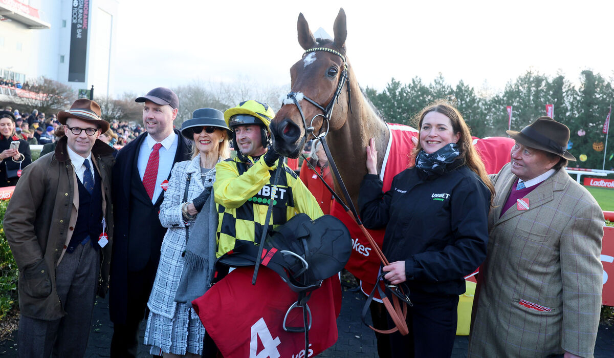 Sir Gino and Nico de Boinville win for trainer Nicky Henderson. Picture: Healy Racing
