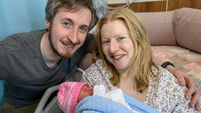 Baby Holly brings festive joy for Cork couple James and Katie