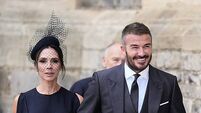Beckhams lead guest arrivals to wedding of Holly Ramsay and Adam Peaty
