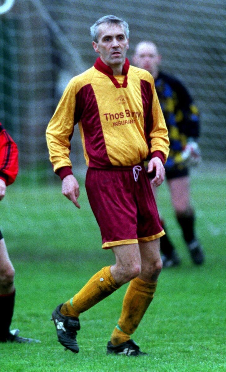 Tramore Athletic's evergreen Bryan McSweeney in a game against Casement Celtic. Picture: Eddie O'Hare Tramore Athletic's evergreen Bryan McSweeney in a game against Casement Celtic. Picture: Eddie O'Hare