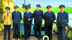 <p class="contextmenu internal_Caption">German naval officers at Kinsale in January, 1946. Korvettenkapitän Martin Clemen, the leader of the group, is third from left</p> <p class="contextmenu internal_Caption">German naval officers at Kinsale in January, 1946. Korvettenkapitän Martin Clemen, the leader of the group, is third from left</p>