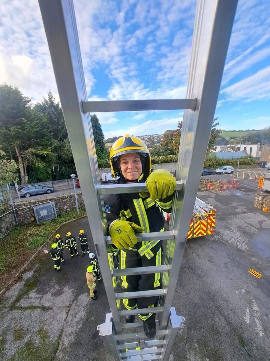 Sabine Menz undertook an intense three-week recruit training programme last summer, which was both physically and mentally demanding.