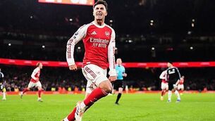 Arsenal score four in second half in statement win over title rivals Aston Villa Arsenal score four in second half in statement win over title rivals Aston Villa