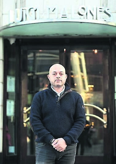 Morad Gharib at Luigi Malones. 