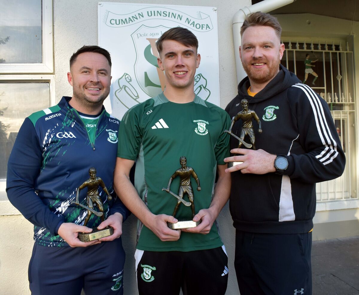 Winning Trio at the St. Vincent's GAA Dave McCarthy Memorial Poc Fada were Darren O'Regan, Kane Murphy and Ryan Phelan. Picture: Mike English Winning Trio at the St. Vincent's GAA Dave McCarthy Memorial Poc Fada were Darren O'Regan, Kane Murphy and Ryan Phelan. Picture: Mike English