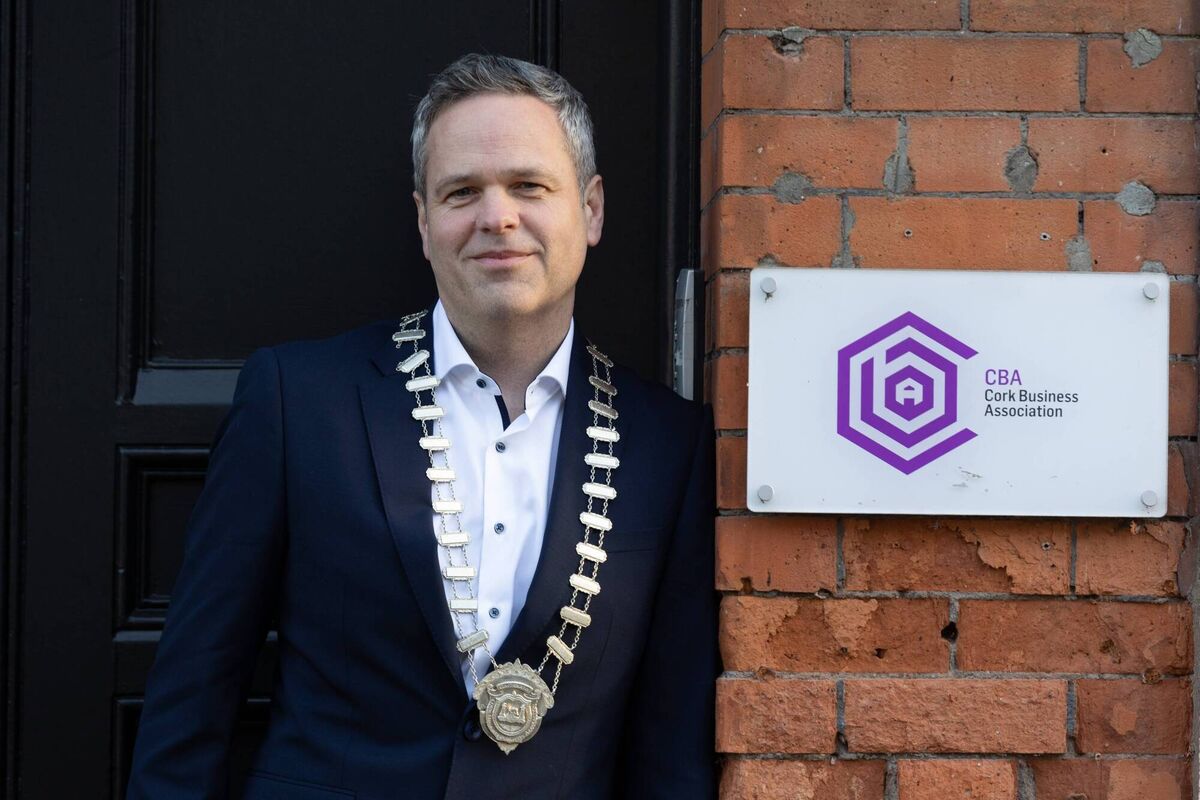 Dave O'Brien, President of the Cork Business Association. Picture: Darragh Kane