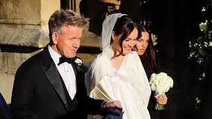 Holly Ramsay: Wedding dress was inspired by Kate Middleton and Grace Kelly