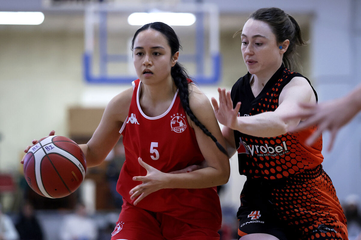 Fr. Mathews vs Killester: Fr. Mathews' Niamh Braham and Lana Walsh of Killester