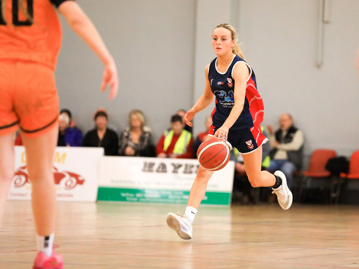 Brunell's Jean Aherne breaks down court during the U18 Womens National Cup Semi Final between Gurranabraher Credit Union Brunell and Kilkenny Stars at the Parochial Hall, Cork. - Picture: David Creedon