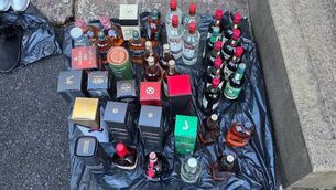 <p>Stolen goods seized by gardaí from a house in the Ballyhea area. Picture: An Garda Síochána</p>