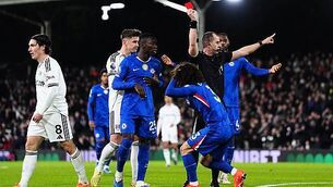 Chelsea pay price for Cucurella red card in defeat at Fulham