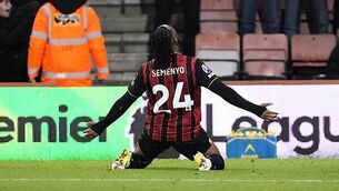 Semenyo nets late winner against Spurs