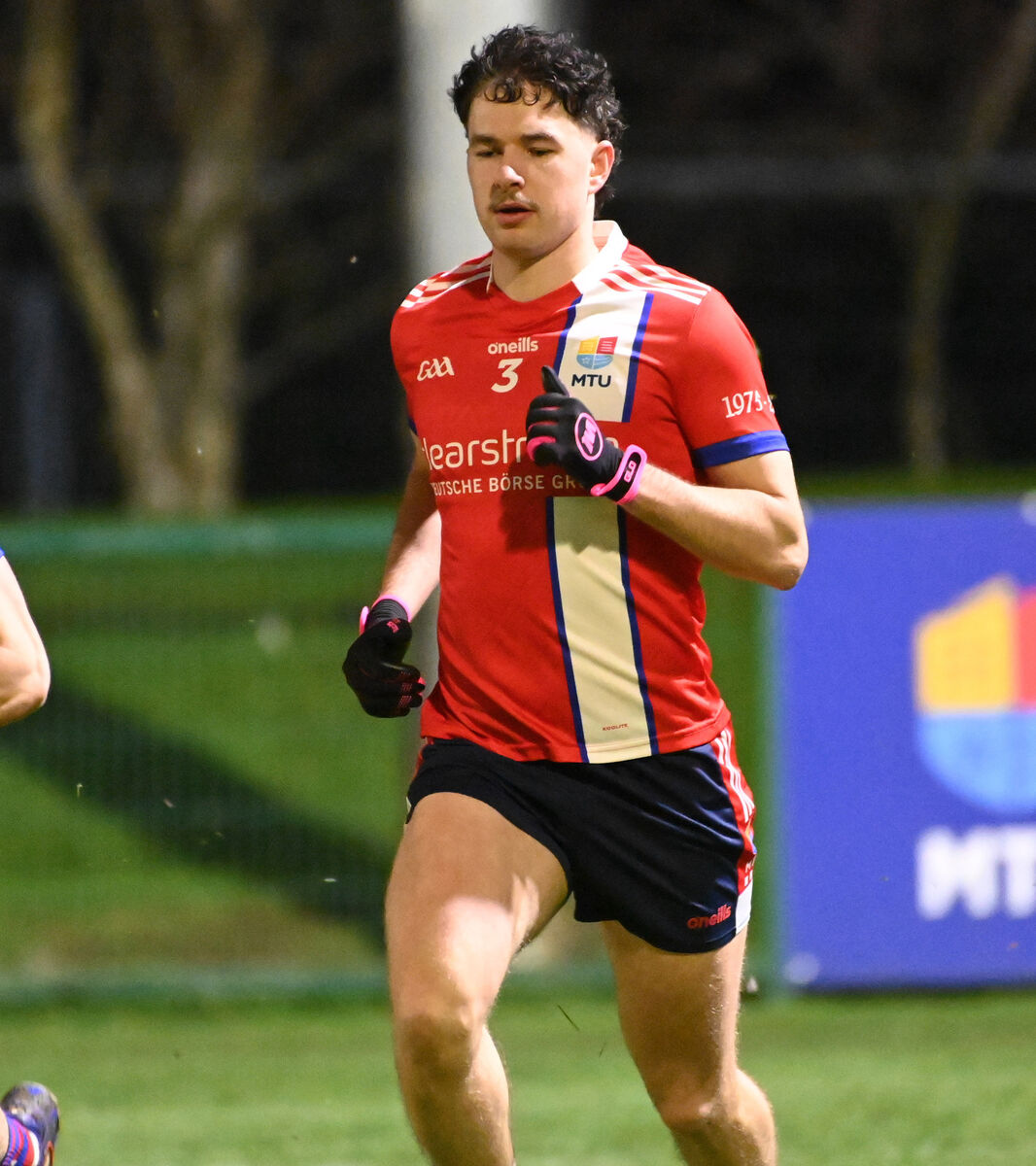 MTU Cork and Cork senior footballer Seán Brady in action against UL. Picture: Eddie O'Hare