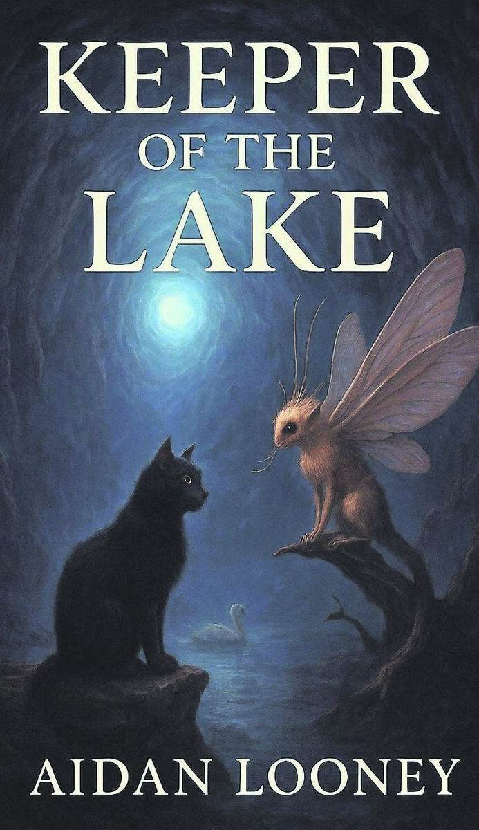 Keeper Of The Lake is a dark fantasy told largely from the point of view of Nyx, a young feral kitten living in rural Ireland Keeper Of The Lake is a dark fantasy told largely from the point of view of Nyx, a young feral kitten living in rural Ireland
