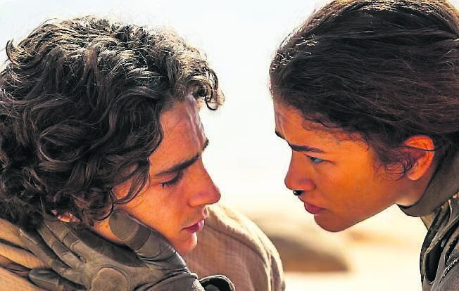 Dune: Part Three, starring Timothee Chalamet as Paul Atreides and Zendaya as Chani, is due for release in December 2026.
                         	Picture: Warner Bros. Entertainment Inc./Niko Tavernise
                    