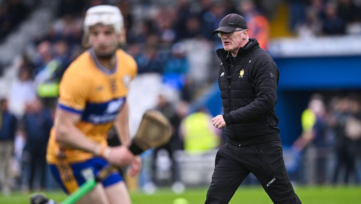 Clare manager Brian Lohan before the Munster GAA Hurling Senior Championship Round 2 match between Waterford and Clare at Walsh Park last year. Picture: Piaras Ó Mídheach/Sportsfile