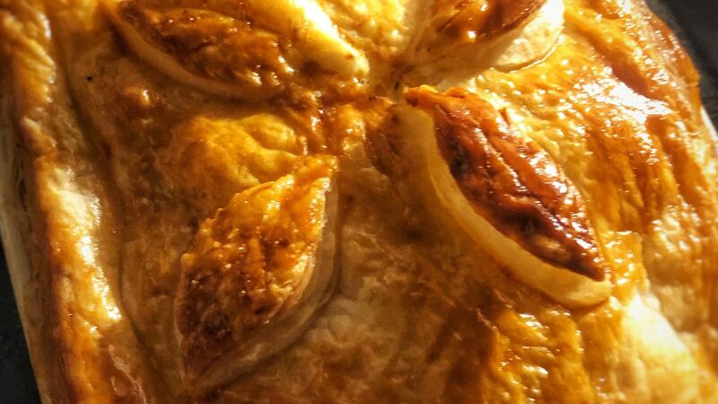 Easy as pie...a comforting dish to warm you up this weekend